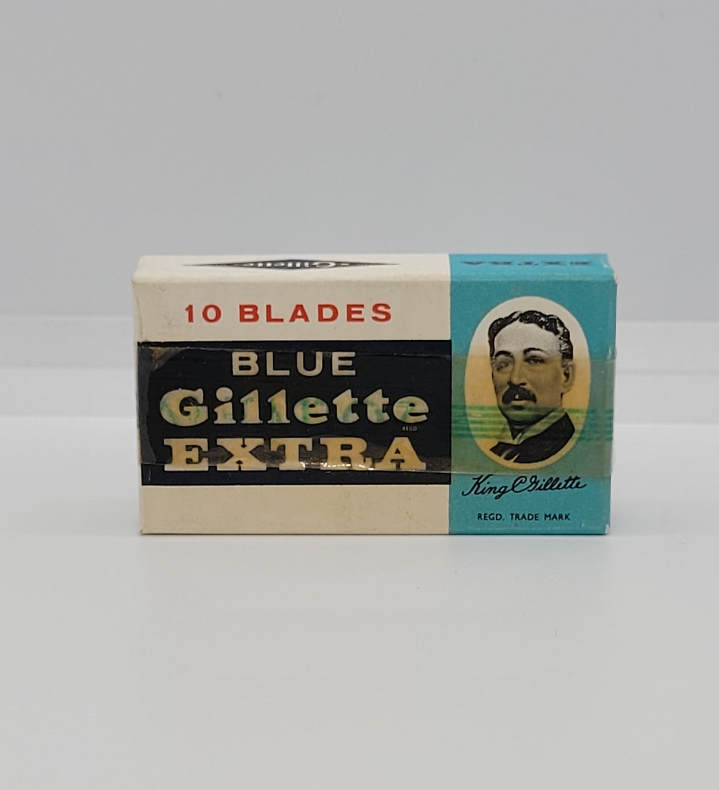 Gillette BLUE EXTRA Rasierklingen (Packung à 10 Stück) NOS