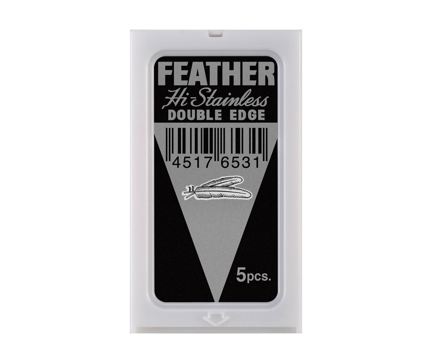 Feather Hi Stainless 5pcs
