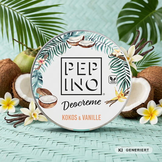 Deocreme Kokos & Vanille – AI GENERATED / KI-GENERIERT