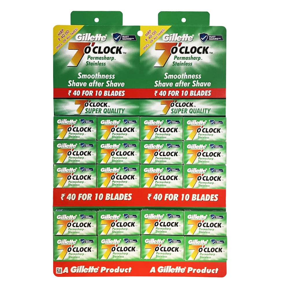Gillete_7_o_clock_Permasharp_Stainless_200_pcs
