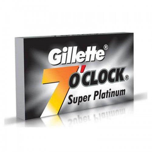 Gillette 7 o´clock Super Platinum Rasierklingen (Packung à 5 Stück)