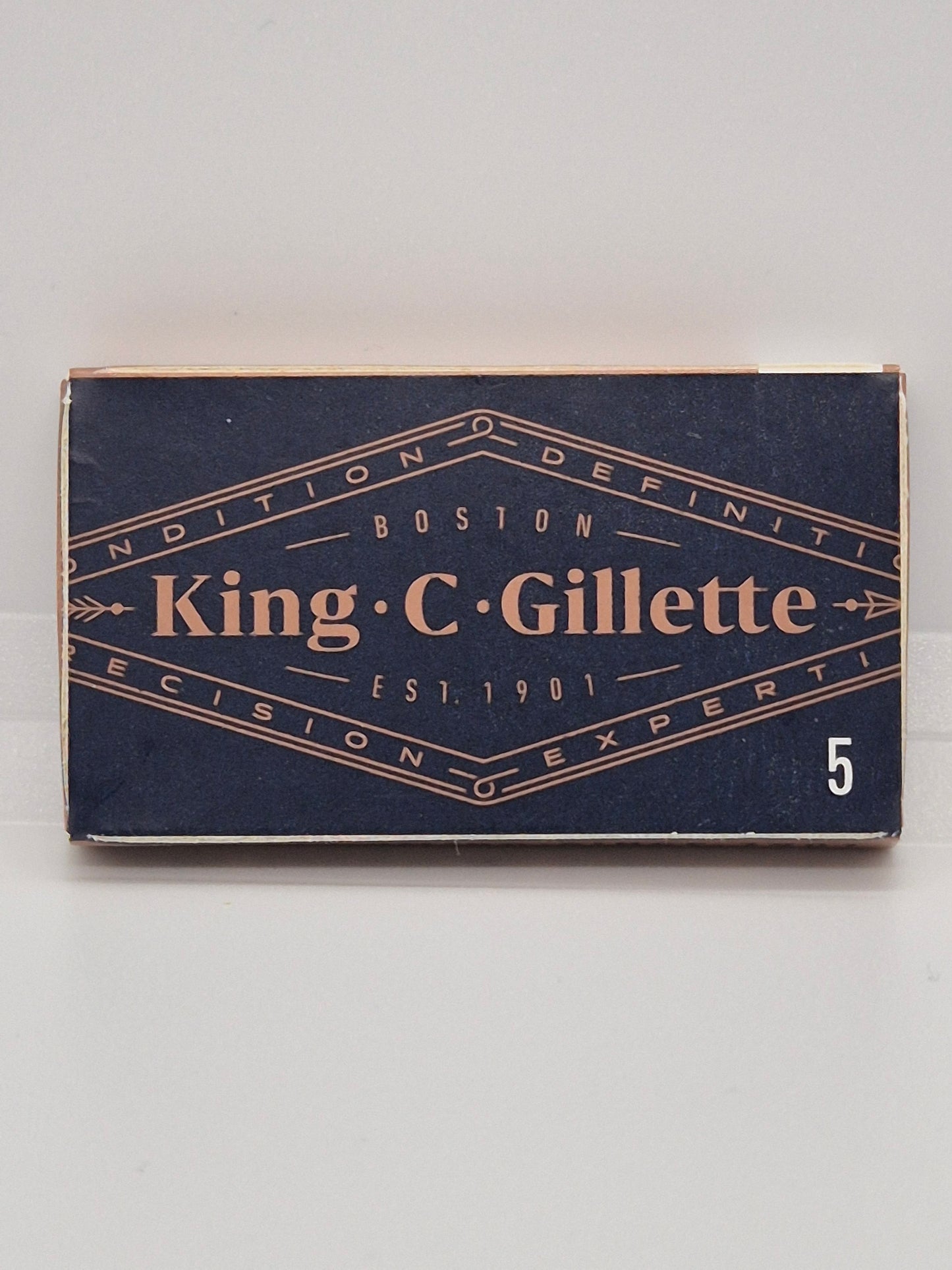 King C Gillette Rasierklingen 5 pcs