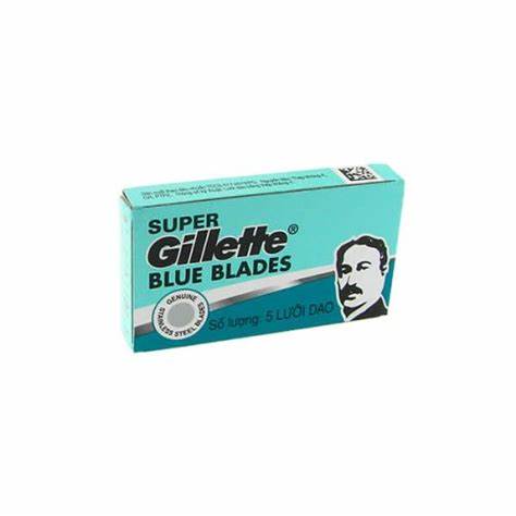 Gillette Super Blue Blades 5 pcs