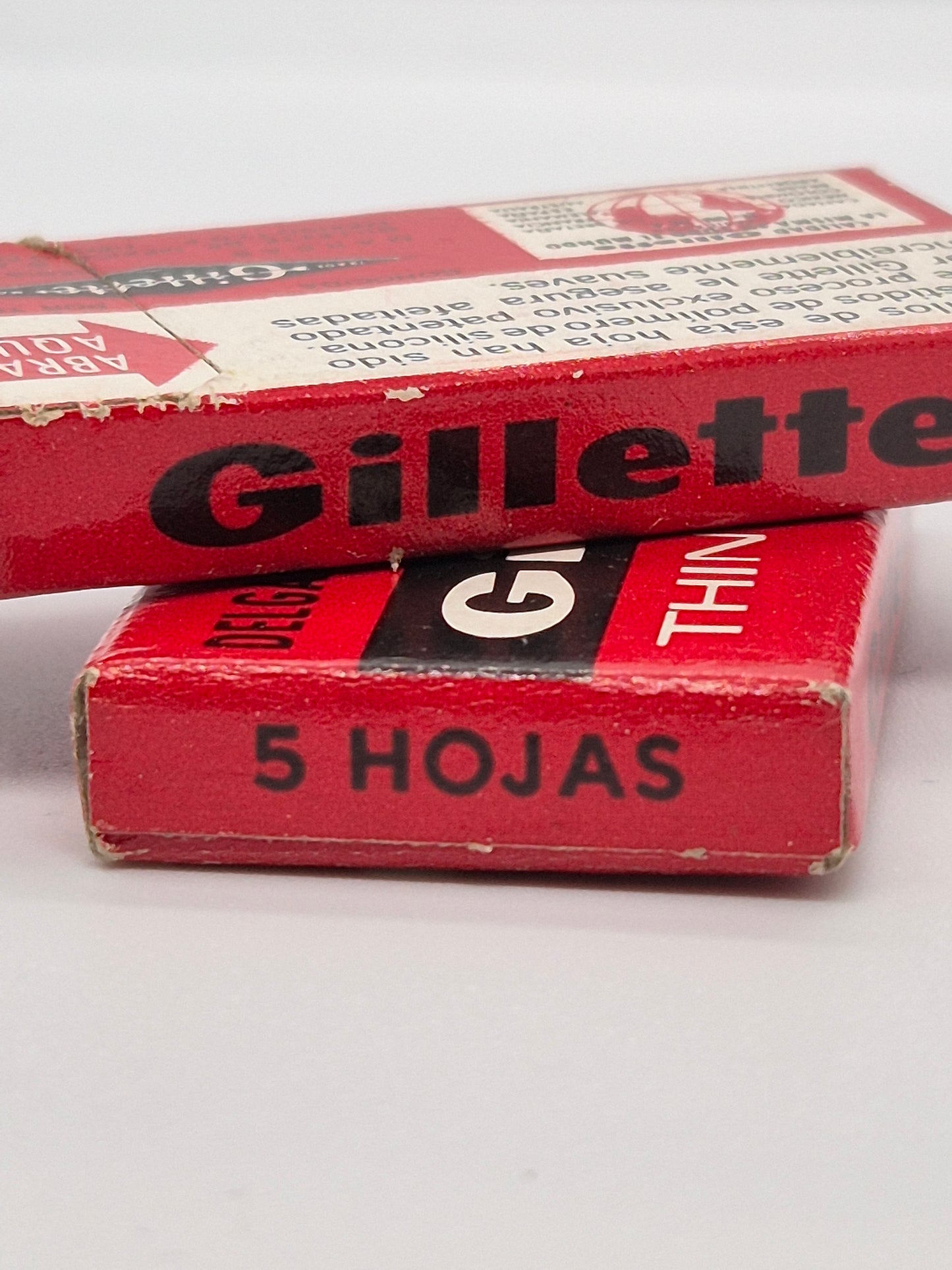 Gillette Super Thin Blades Red Mexico 5pcs