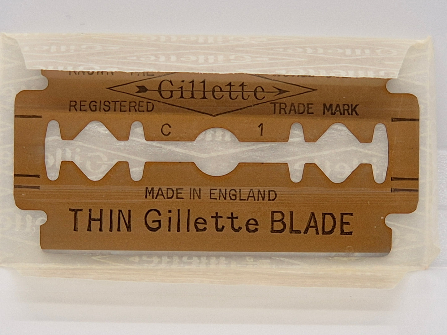 Gillette Thin Blade Red England 1pc
