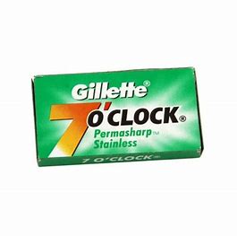 Gillette 7 o´clock Permasharp Stainless 10 pcs