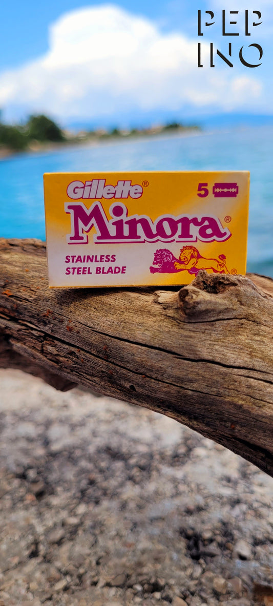 Gillette Minora Stainless Steel Rasierklingen