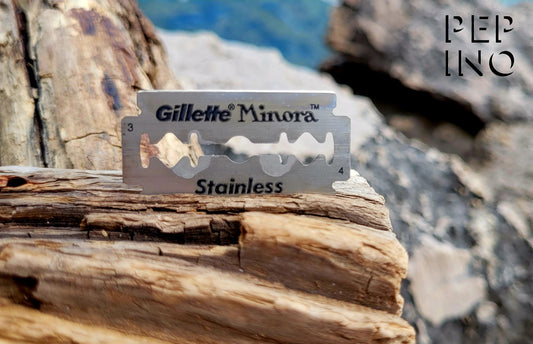 Gillette Minora Stainless Steel Rasierklingen