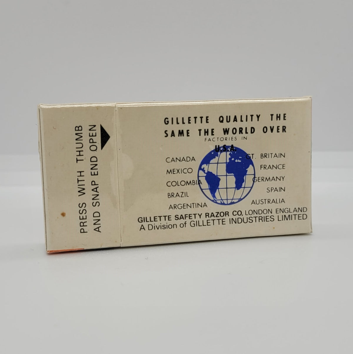 Gillette Super Silver aus Englandproduktion 5 pcs