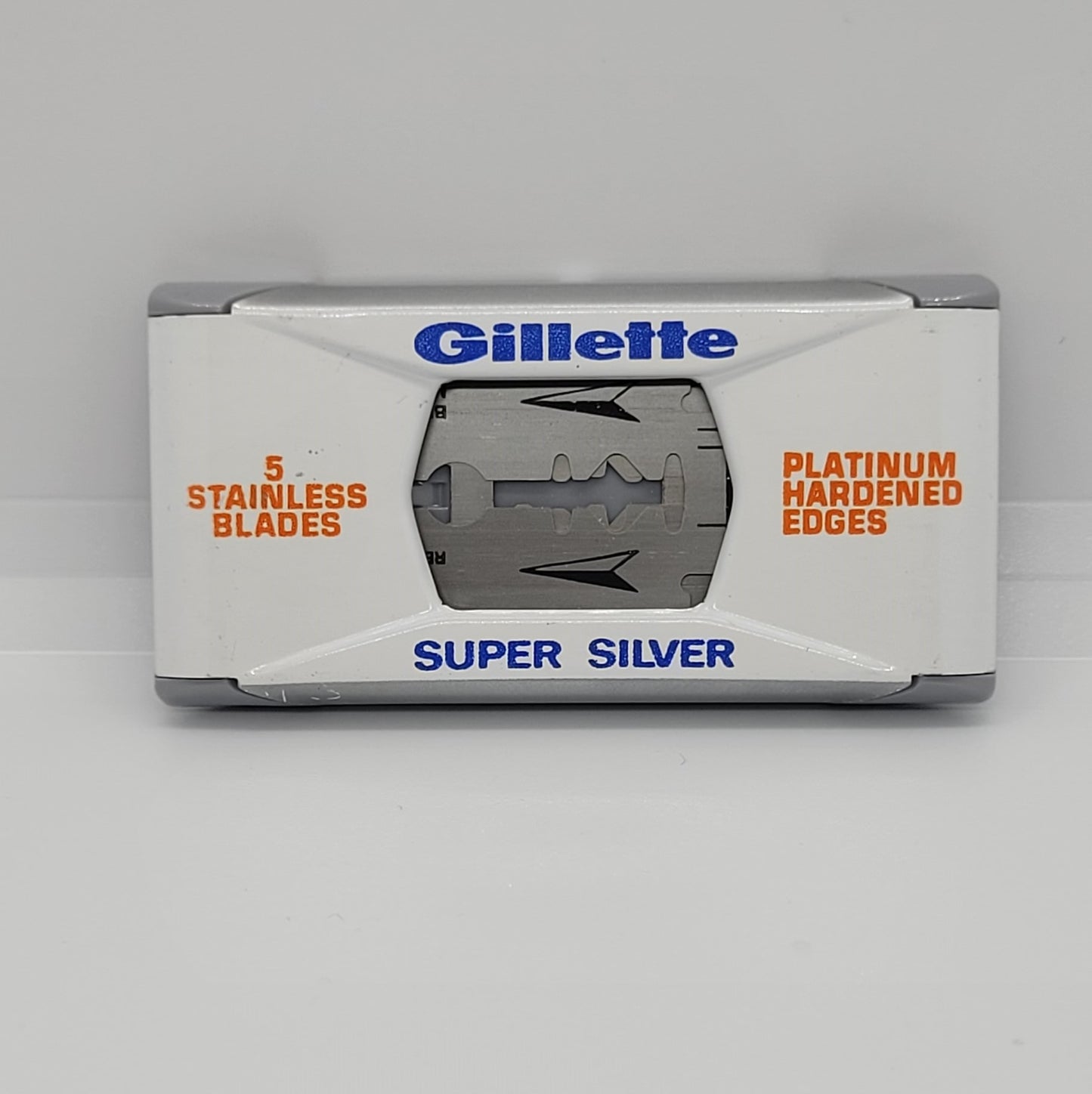 Gillette Super Silver aus Englandproduktion 5 pcs