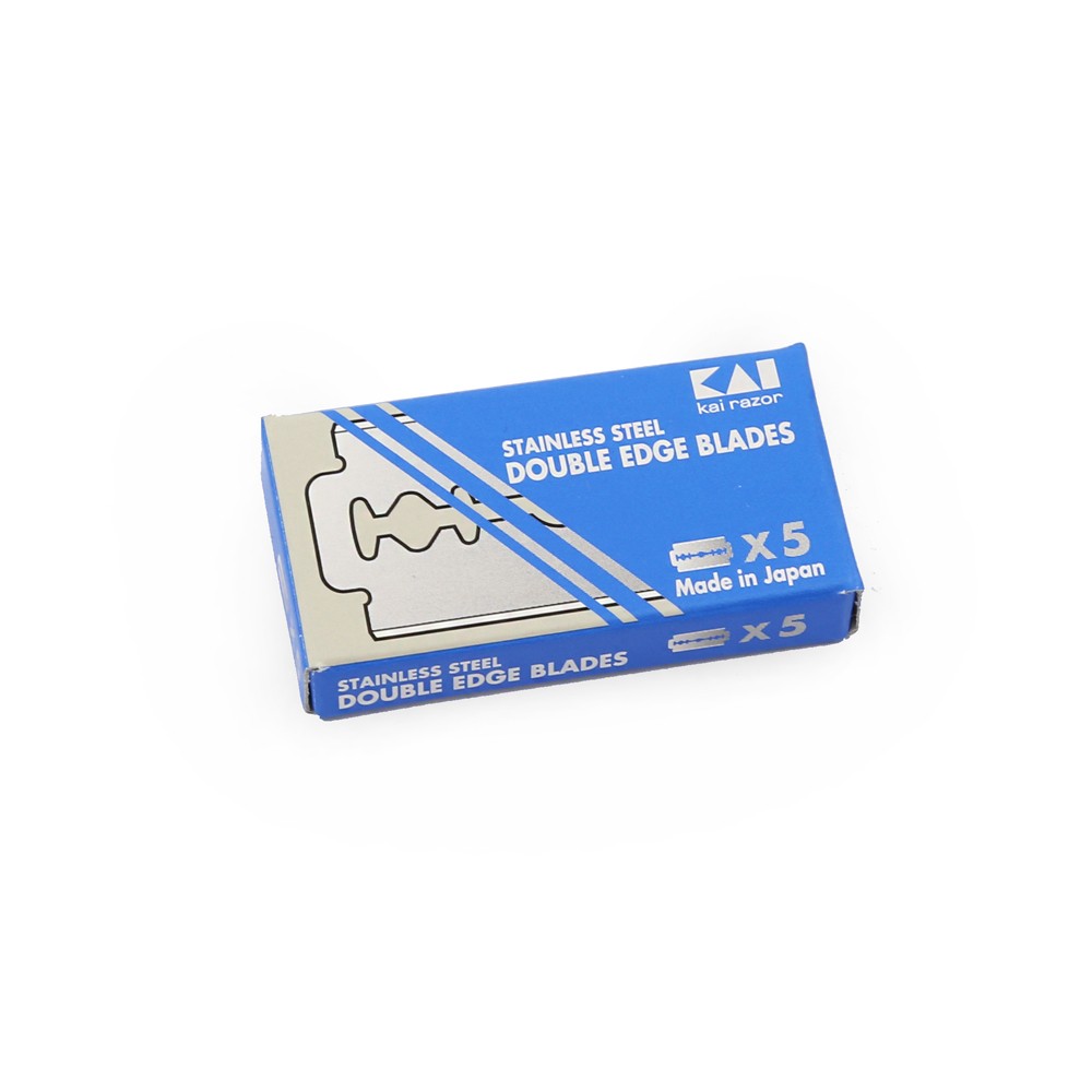KAI Stainless Steel Rasierklingen (Packung à 5 Stück)