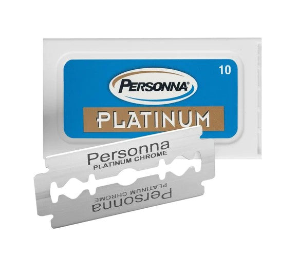 Personna Platinum Double Edge Rasierklingen (Packung à 10 Stück)