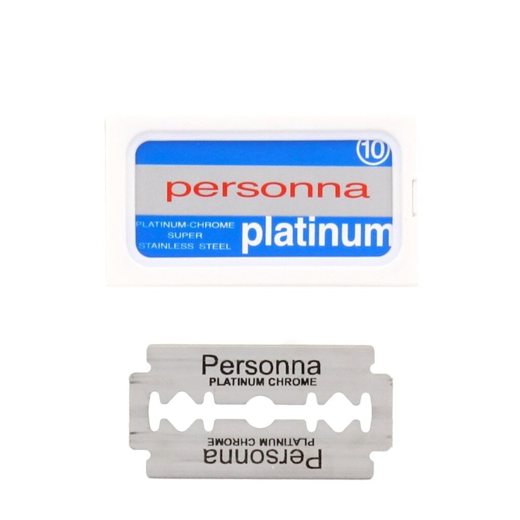 Personna Platinum Chrome 10pcs
