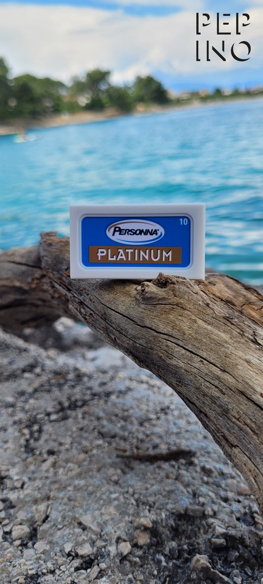 Personna Platinum Double Edge Rasierklingen (Packung à 10 Stück)
