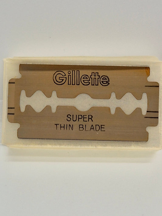 Super Gillette Thin Blades Red Mexico 1pc