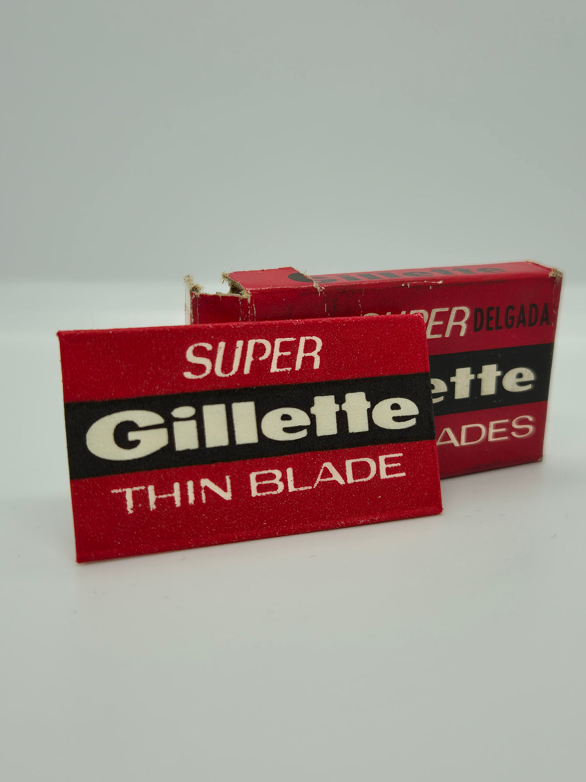 Super Gillette Thin Blades Red Mexico 1pc