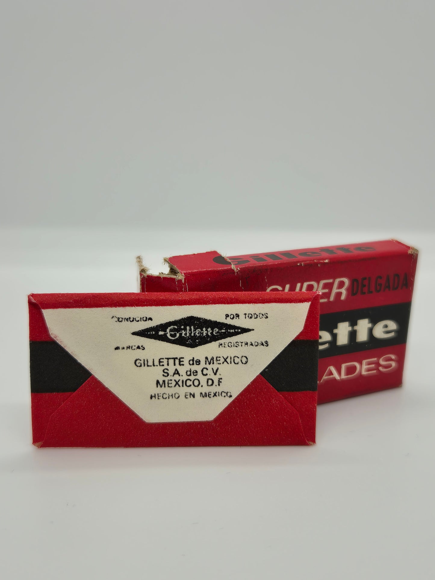 Super Gillette Thin Blades Red Mexico 1pc