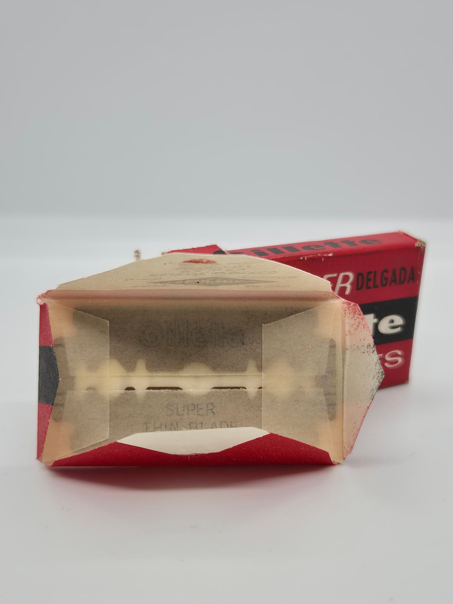 Super Gillette Thin Blades Red Mexico 1pc