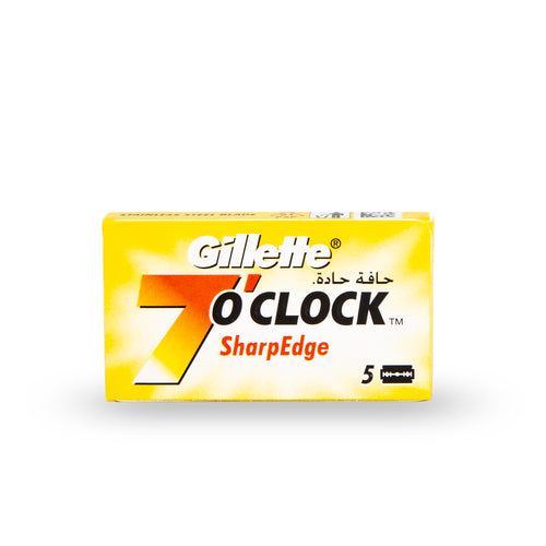 Gillette 7 o´clock SharpEdge yellow Rasierklingen (Packung à 5 Stück)