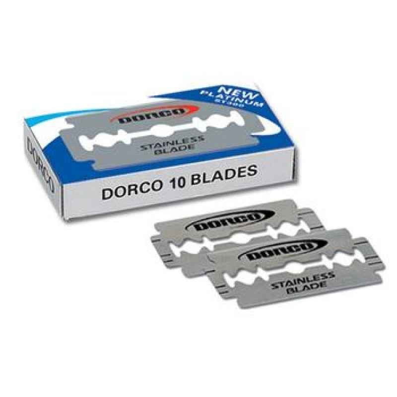 DORCO Stainless Double Edge Rasierklingen (Packung à 10 Stück)