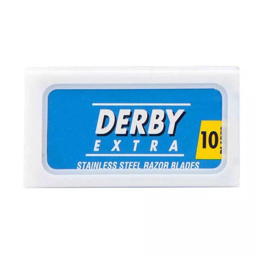 DERBY Extra Super Stainless Rasierklingen (Packung à 10 Stück)