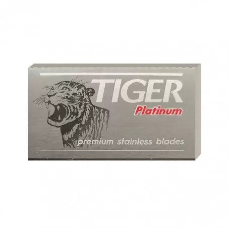 Tiger Platinum Double Edge Rasierklingen (Packung à 5 Stück)